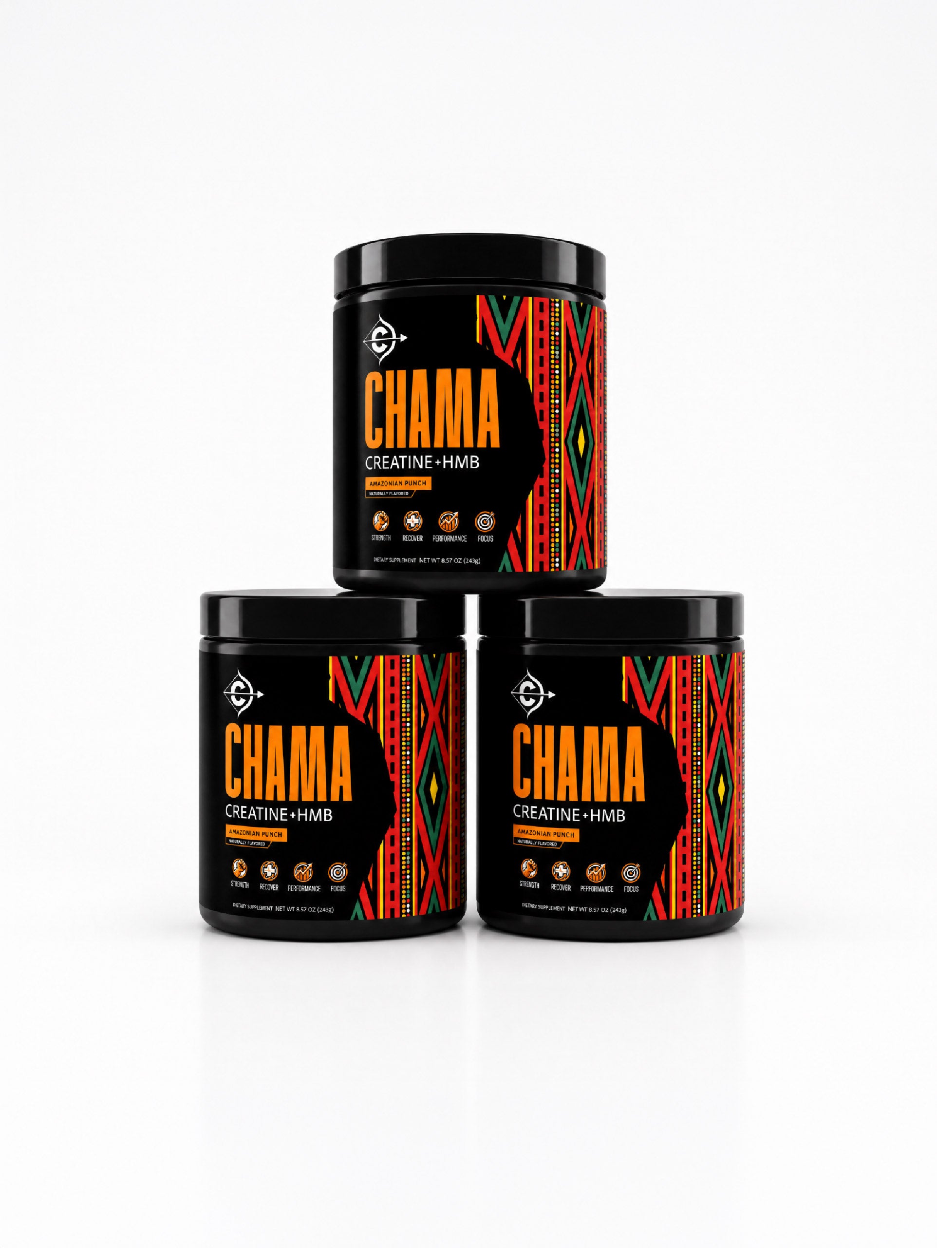 CHAMA Creatine + HMB Amazonian Punch