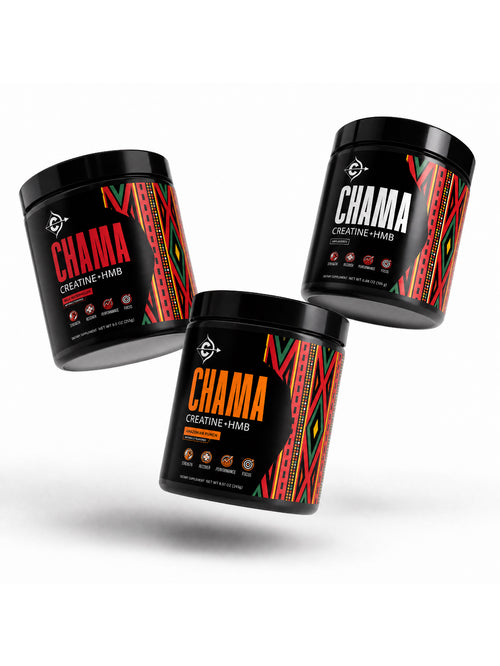 The CHAMA Creatine + HMB Trio