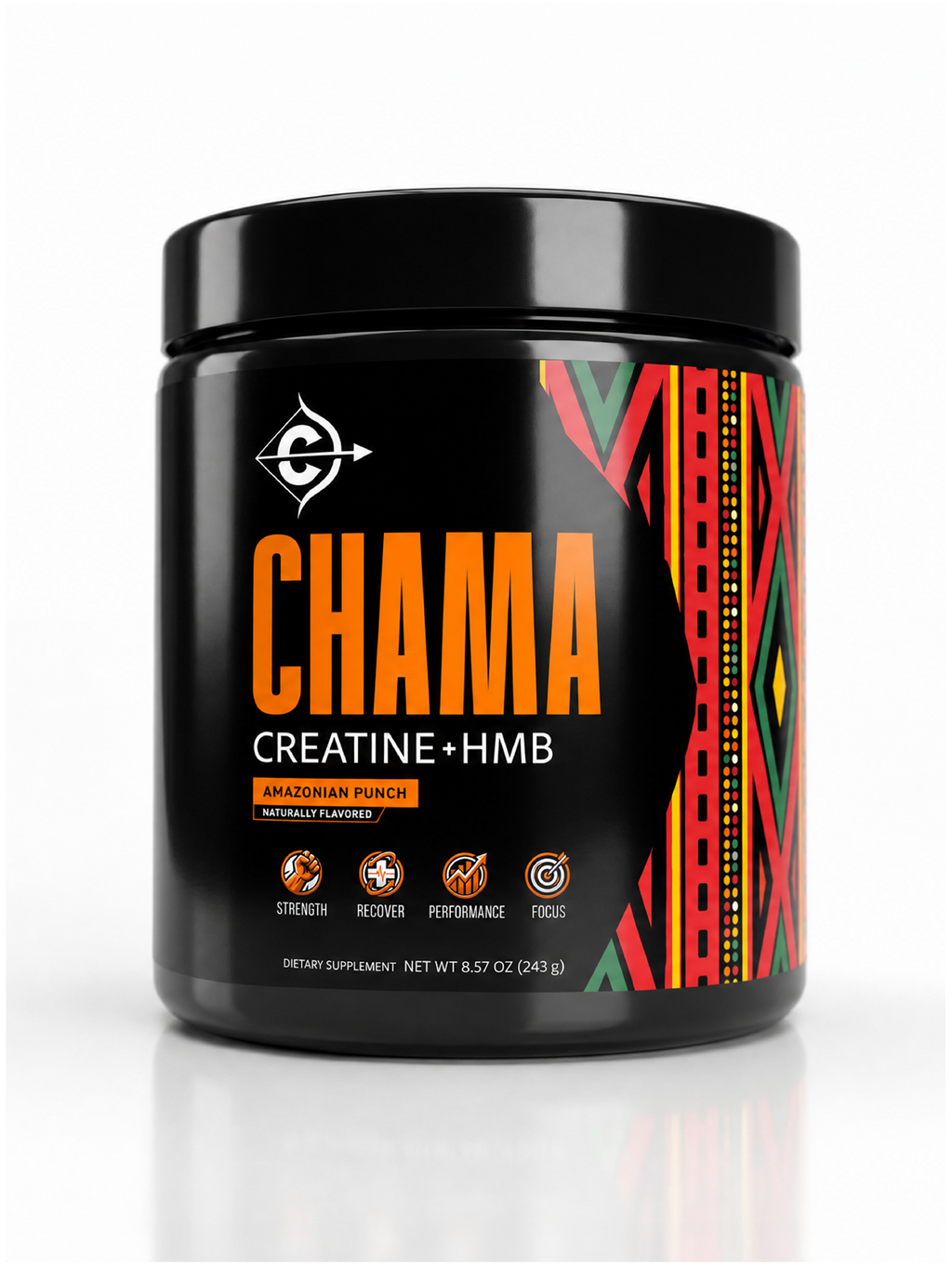 CHAMA Creatine + HMB Amazonian Punch